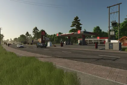 Нова Польська Карта Przybiernowko для Farming Simulator 25 — Молочна Ферма та Теплиці