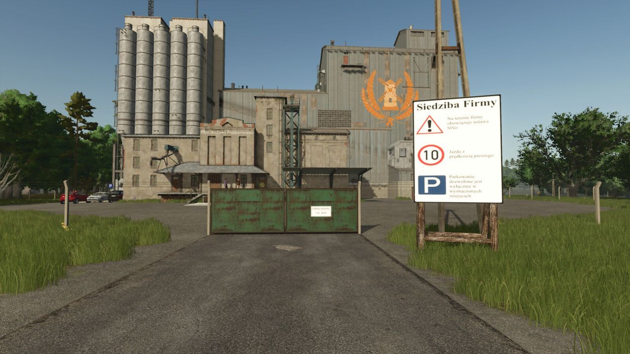 Neue Polnische Karte Przybiernowko für Farming Simulator 25 — Milchfarm und Gewächshäuser