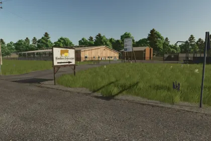 Нова Польська Карта Przybiernowko для Farming Simulator 25 — Молочна Ферма та Теплиці