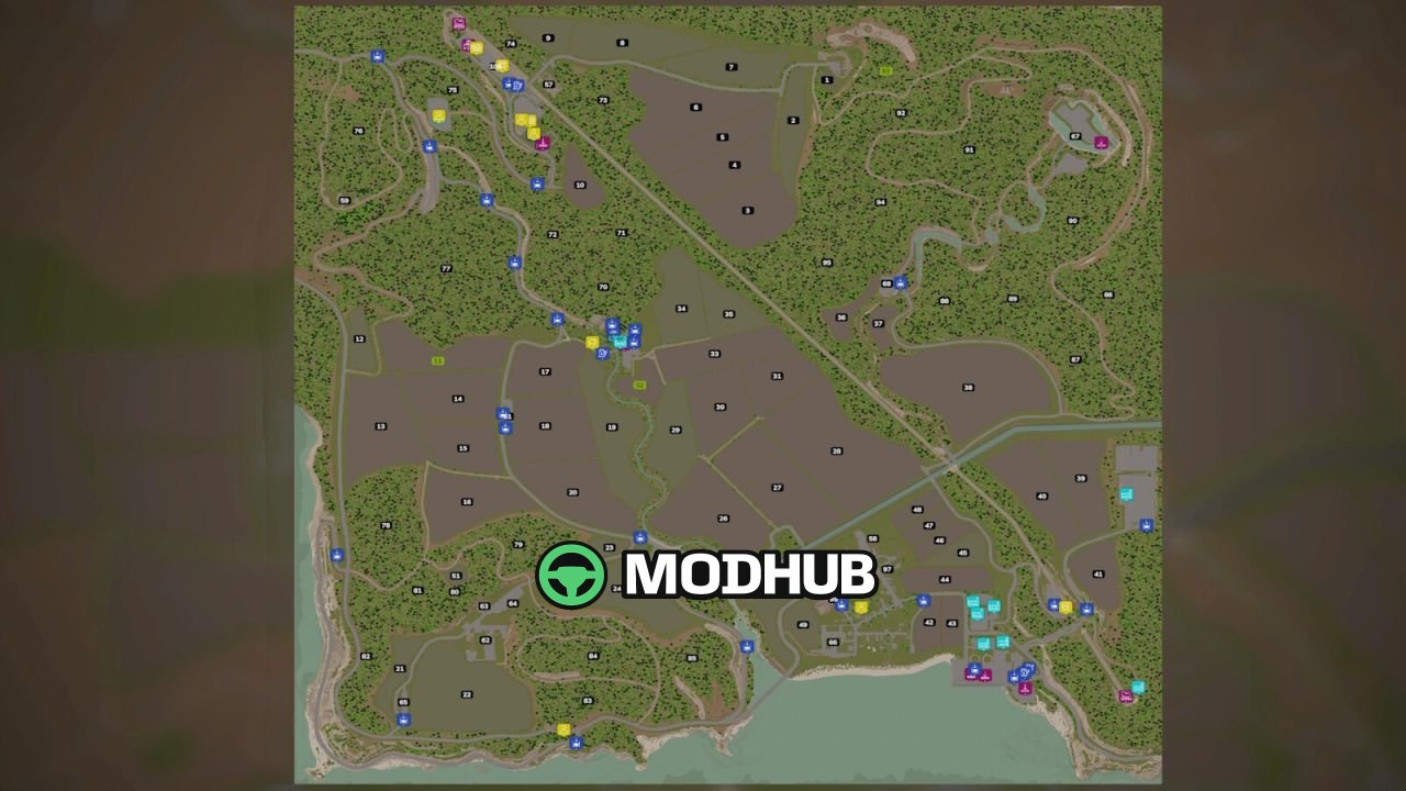 Карта Wildenberg V1.1.0.1 для FS25