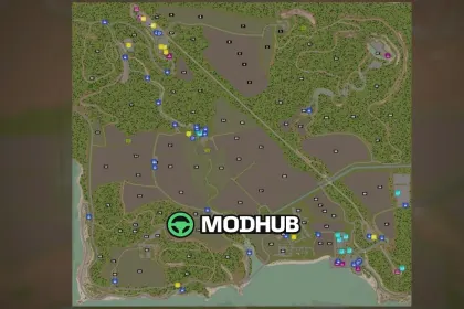 Карта Wildenberg V1.1.0.1 для FS25 — 2