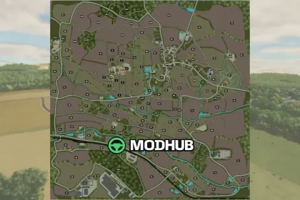 Карта The Pichonnière Valley V1.1.0.2 для FS25 — 2