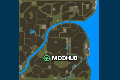 Карта Along The Kiel Canal V1.0.0.2 для FS25 — 2