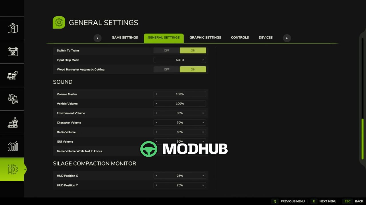 Монітор ущільнення силосу V1.2 для FS25