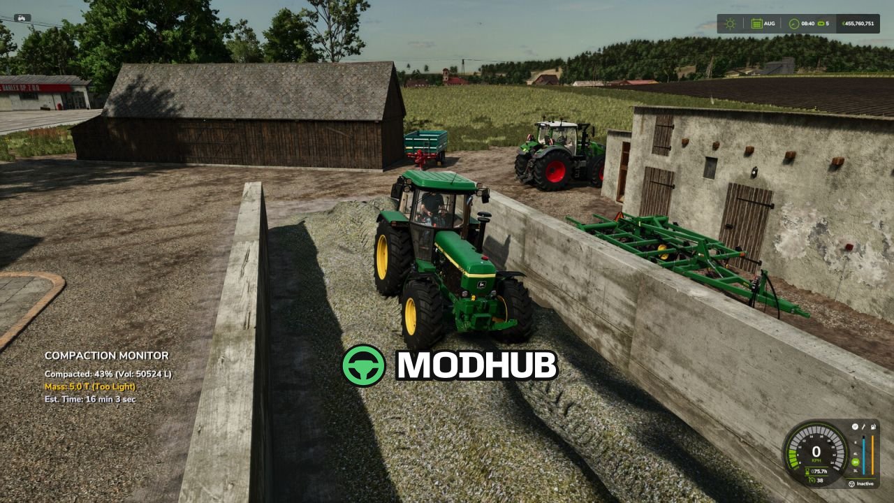 Монітор ущільнення силосу V1.2 для FS25