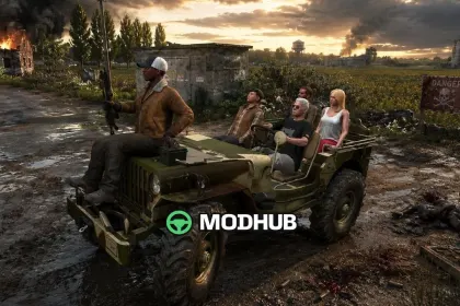 Позашляховик Army Jeep 400 HP 4×4 для FS25 — 4