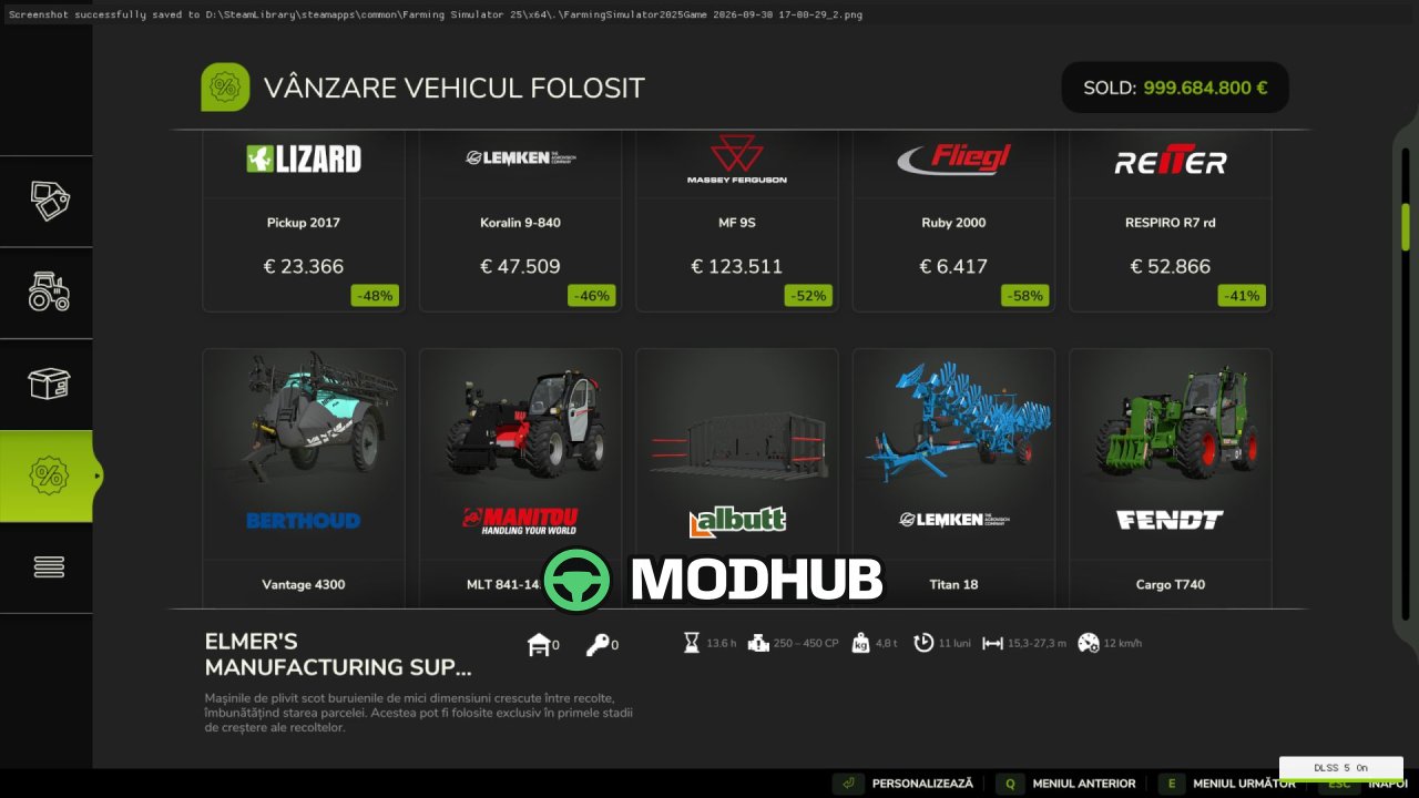 Скрипт Smart Sales V1.0 для FS25