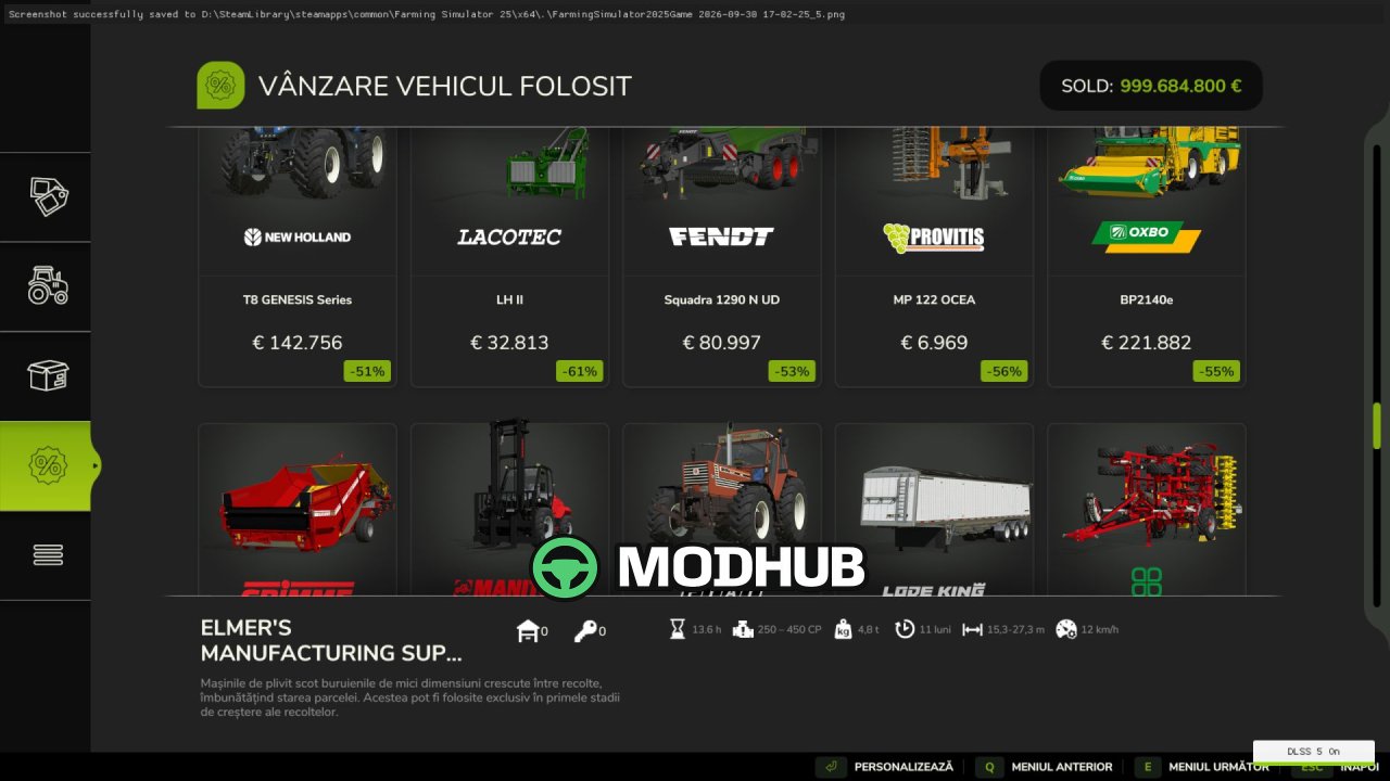 Скрипт Smart Sales V1.0 для FS25