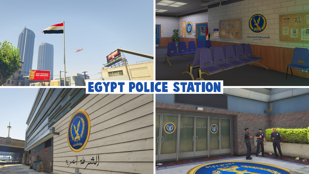 Egypt Police Station for GTA 5