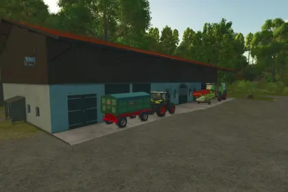 Bawarski Farm Pack Tirschner — Atmosferyczna Farma z Oborą i Domem Mieszkalnym dla FS25 — 4