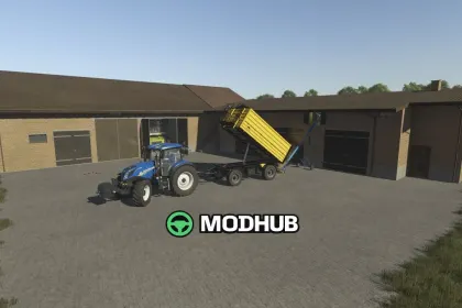 Chlew polski ze stodołą V1.0 do FS25 — 3