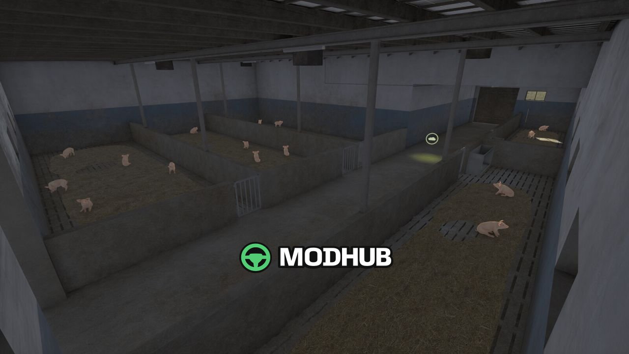 Chlew polski ze stodołą V1.0 do FS25