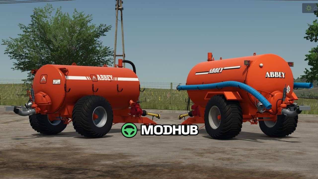 Slurry Spreader Abbey 1600/2000 for FS25