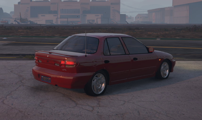 Kia Sephia GTX 1996 для GTA 5 — 4