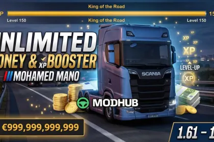 Mod Unlimited Money & XP Booster v1.61 für ETS2