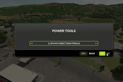 Ефективний PowerTools для Farming Simulator 25 — Швидке Меню Адміна та Моддера (F12) — 1