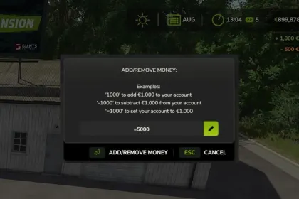 Ефективний PowerTools для Farming Simulator 25 — Швидке Меню Адміна та Моддера (F12) — 4