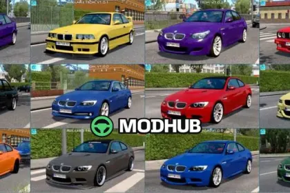 BMW Traffic Pack v1.61 für ETS2