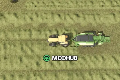 Збільшена ширина підбирача прес-підбирача v1.0 для FS25 — 2