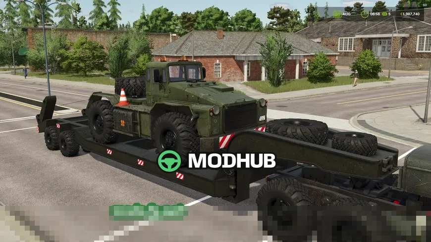 Мод на Платформи ChMZAP 5247G для Фермер Симулятор 25