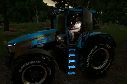 Tractor Massey Ferguson 9S for Farming Simulator 25