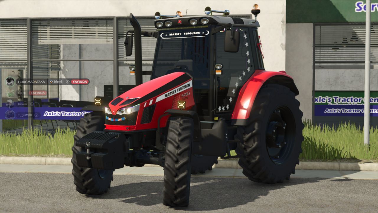 Трактор Massey Ferguson 5400 Series для Farming Simulator 25