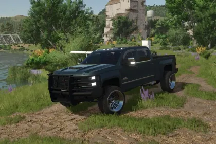 Пікап Chevrolet Silverado High Country 2017 для Farming Simulator 25 — 3