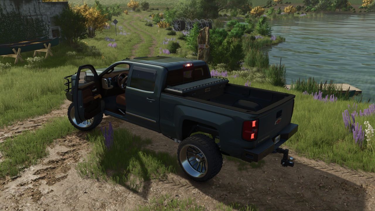 Пікап Chevrolet Silverado High Country 2017 для Farming Simulator 25
