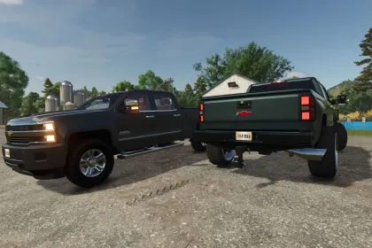 Пікап Chevrolet Silverado High Country 2017 для Farming Simulator 25 — 5