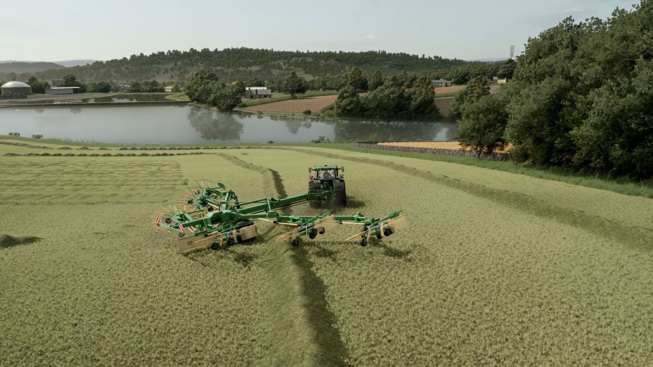 Roztrząsacz Krone Kwadro 2000 do Farming Simulator 25