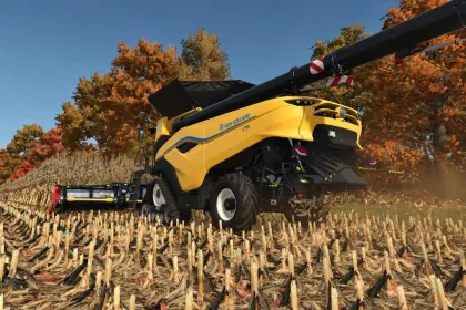 Chopped Corn Flow Mod for Farming Simulator 25