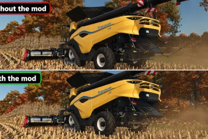 Мод видимої подрібненої кукурудзи для Farming Simulator 25 — 2