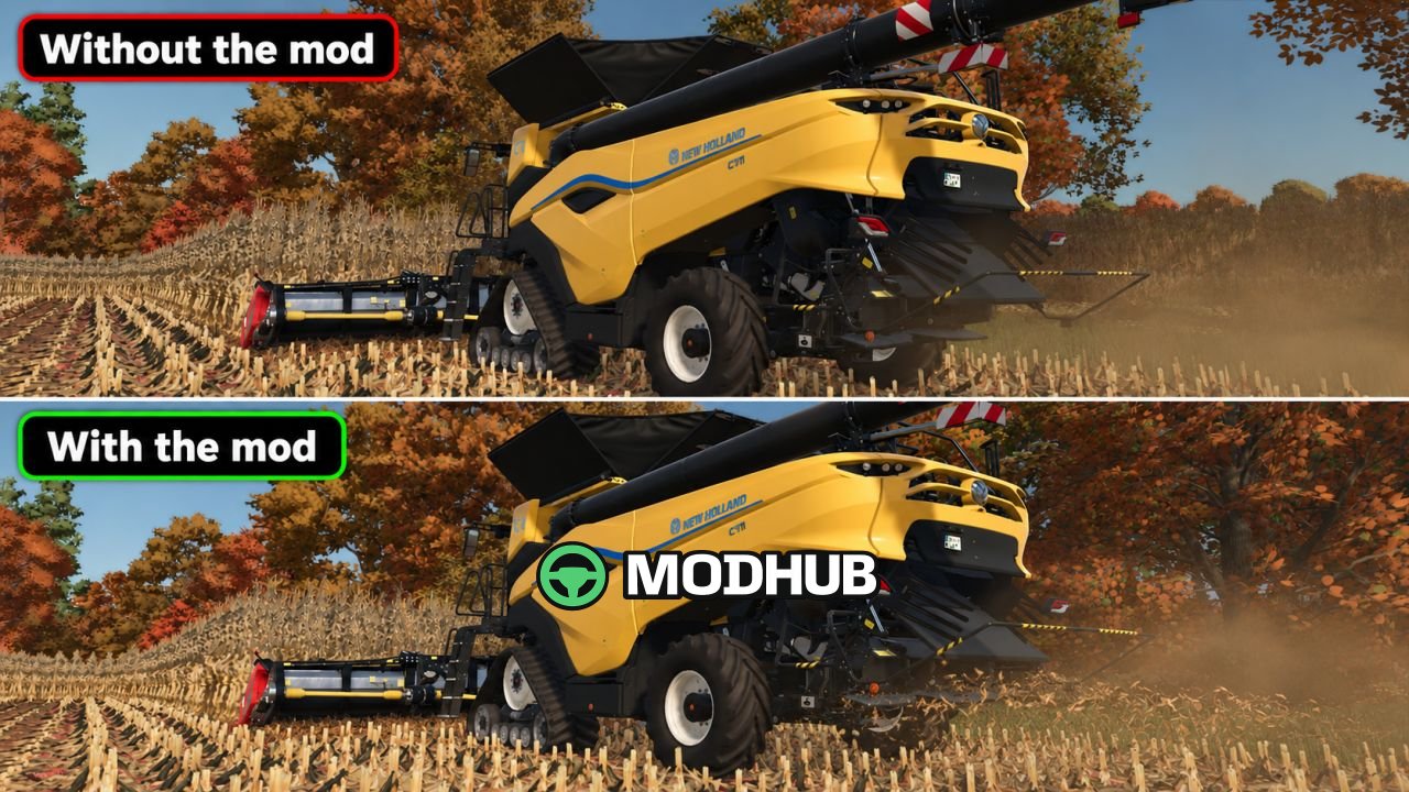 Мод Chopped Corn Flow V1.0 для FS25