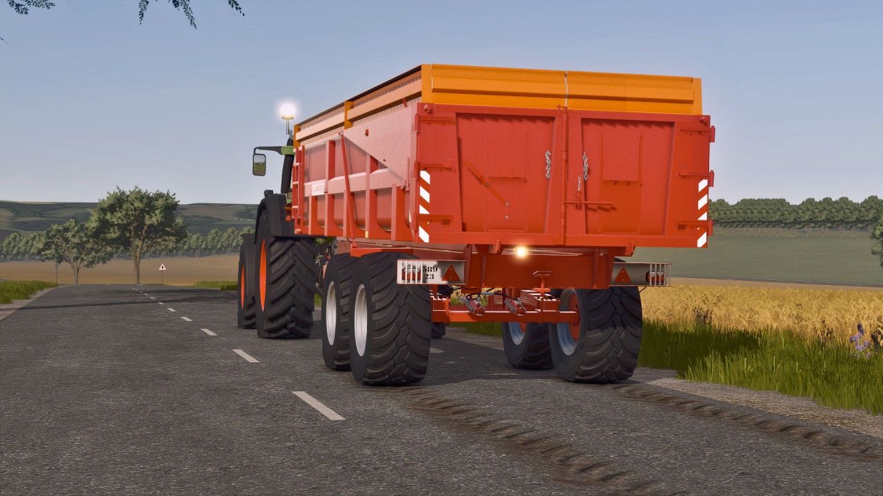 Ефективний Самоскид La Campagne BBC16 для Farming Simulator 25 — Універсальний Причіп для Зерна та Силосу