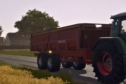 Ефективний Самоскид La Campagne BBC16 для Farming Simulator 25 — Універсальний Причіп для Зерна та Силосу — 3