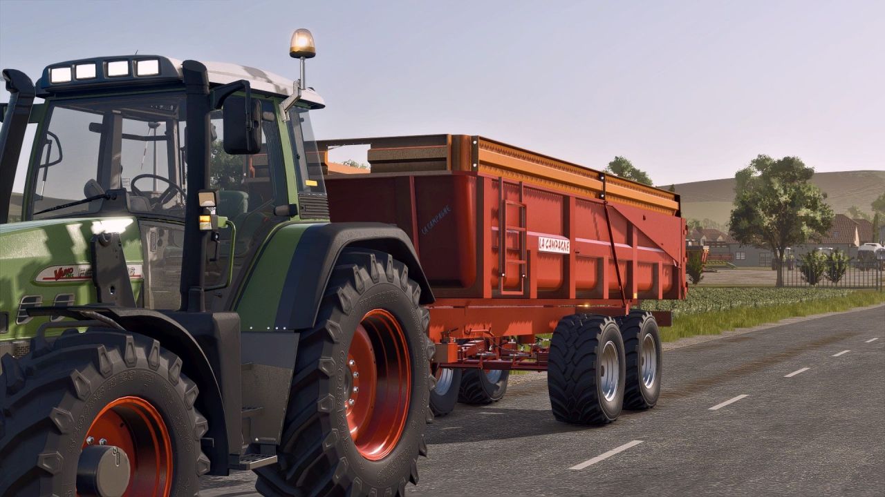Ефективний Самоскид La Campagne BBC16 для Farming Simulator 25 — Універсальний Причіп для Зерна та Силосу