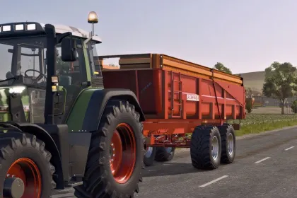 Ефективний Самоскид La Campagne BBC16 для Farming Simulator 25 — Універсальний Причіп для Зерна та Силосу — 4