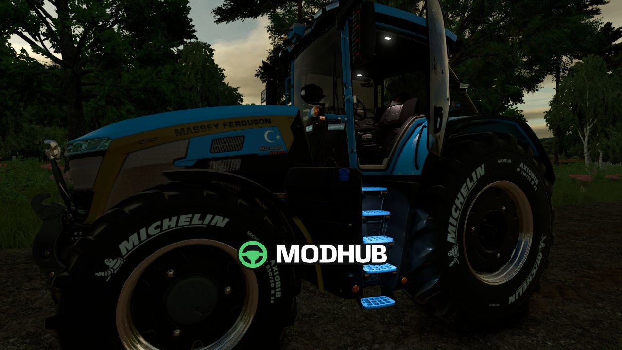 Трактор Massey Ferguson 9S V1.0 для FS25