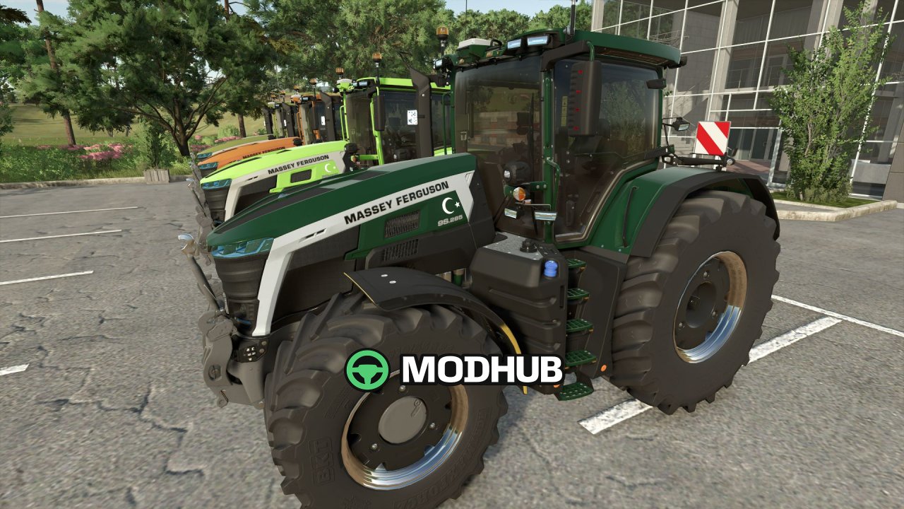 Трактор Massey Ferguson 9S V1.0 для FS25