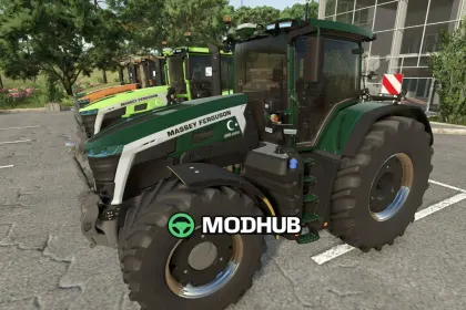 Трактор Massey Ferguson 9S V1.0 для FS25 — 4