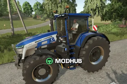 Трактор Massey Ferguson 9S V1.0 для FS25 — 5