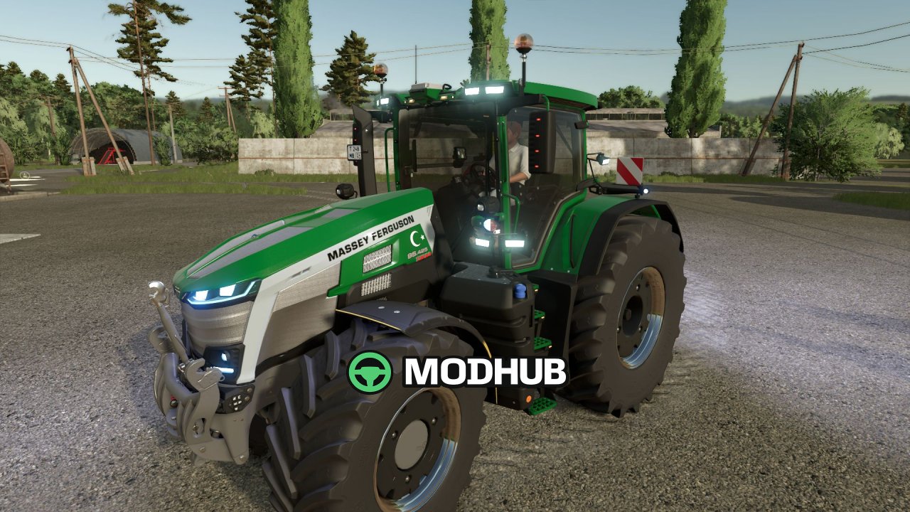 Трактор Massey Ferguson 9S V1.0 для FS25