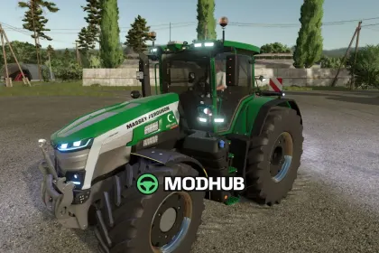 Трактор Massey Ferguson 9S V1.0 для FS25 — 6