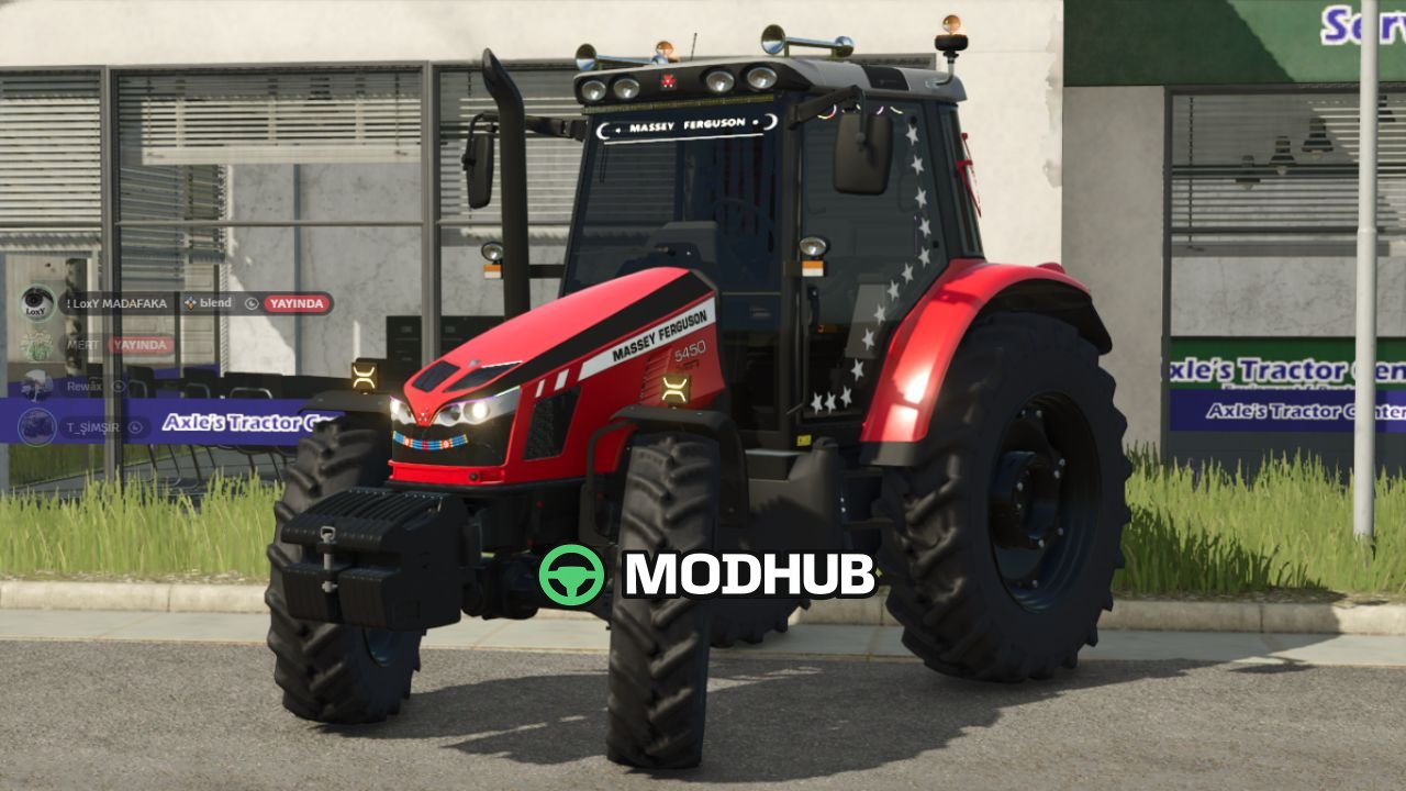 Traktor Massey Ferguson 5400 Series V1.0 für FS25