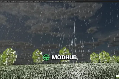 Скрипт Realistic Storm System V1.0 для FS25 — 2