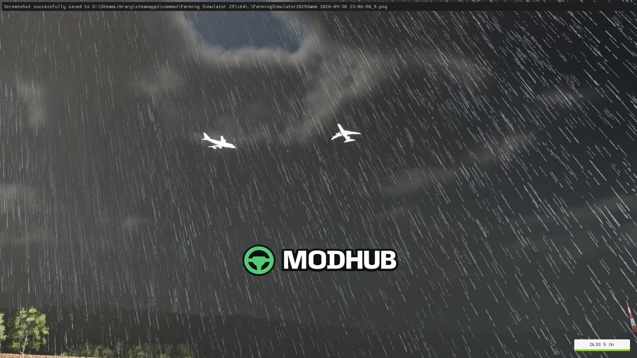 Скрипт Realistic Storm System V1.0 для FS25