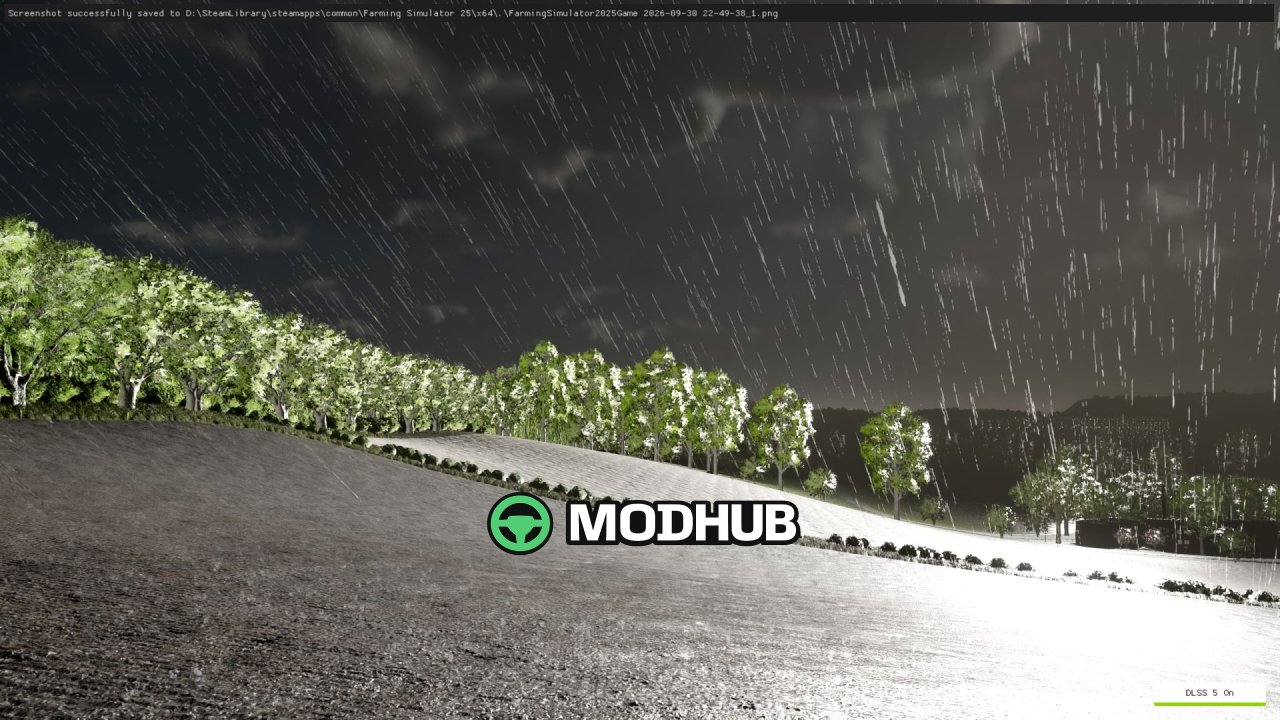Скрипт Realistic Storm System V1.0 для FS25