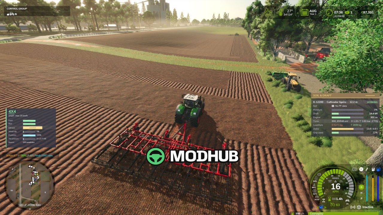 Скрипт Soil Draft Physics v0.7.3 для FS25