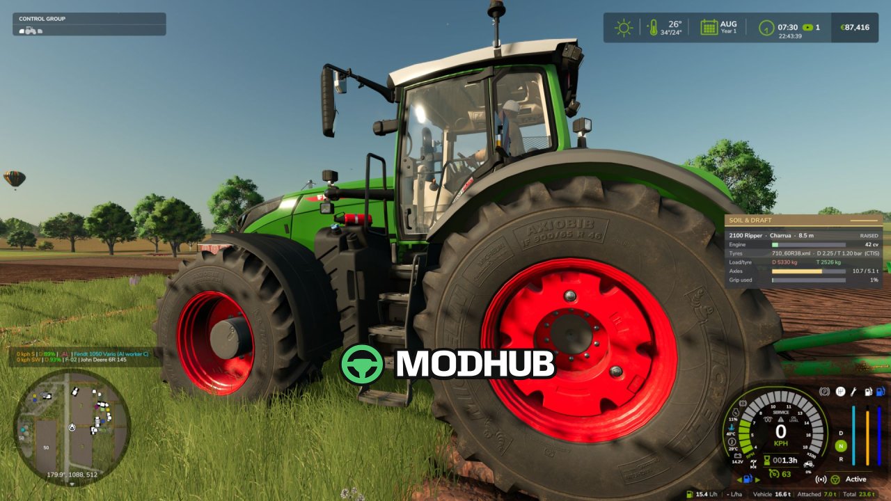 Скрипт Soil Draft Physics v0.7.3 для FS25
