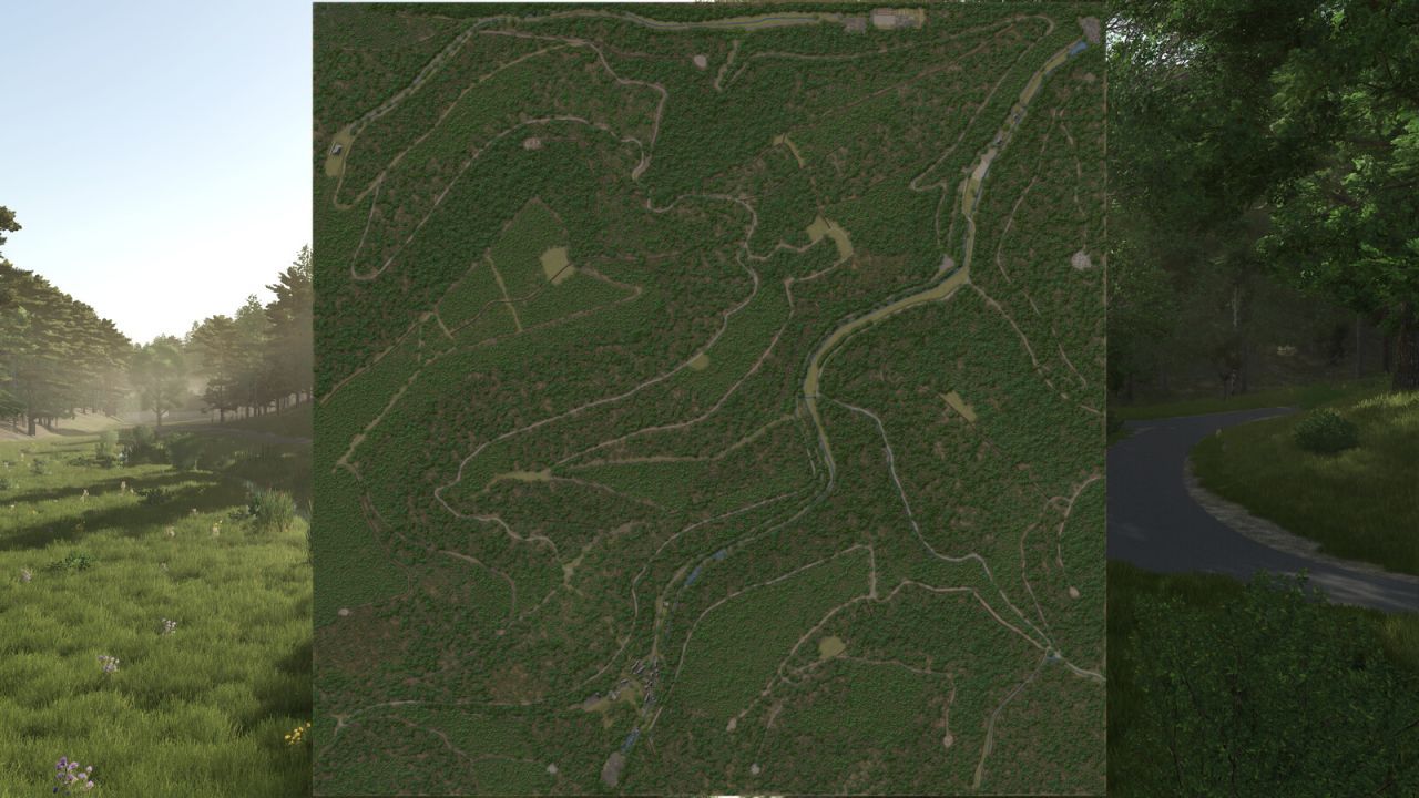 Palatinate Forest Karte für Farming Simulator 25